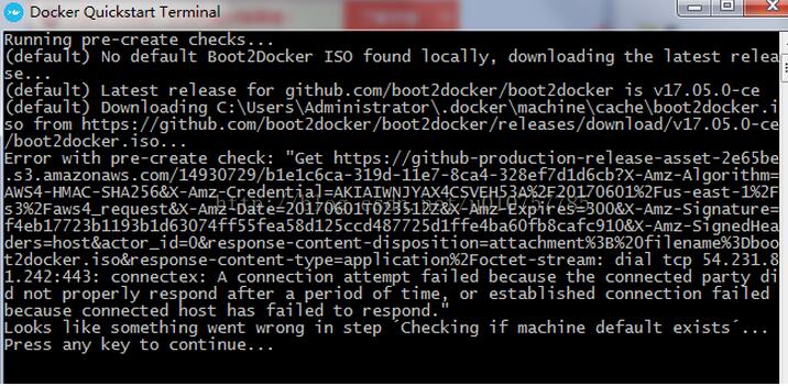 win7下docker安装与报错问题的解决方法