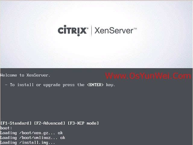 linux XenServer 6.2安装图解教程