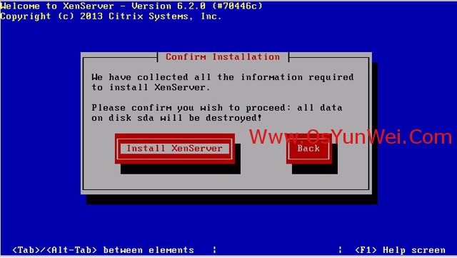 linux XenServer 6.2安装图解教程