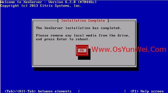 linux XenServer 6.2安装图解教程