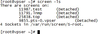 SSH远程会话管理工具 screen使用教程