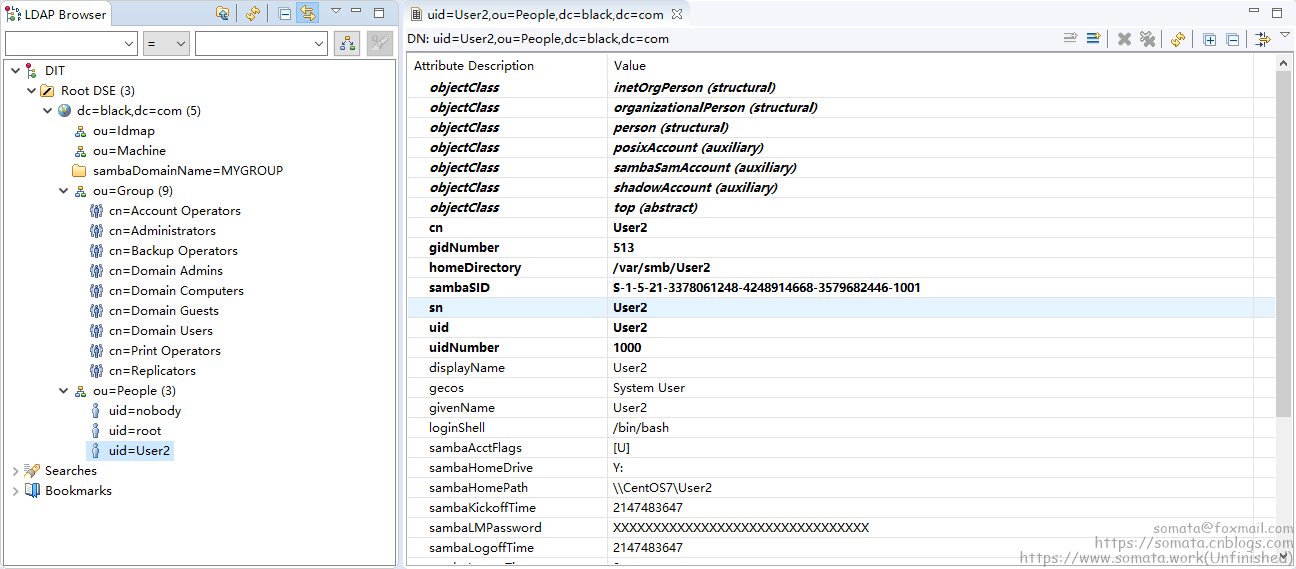 详解samba + OPENldap 搭建文件共享服务器问题