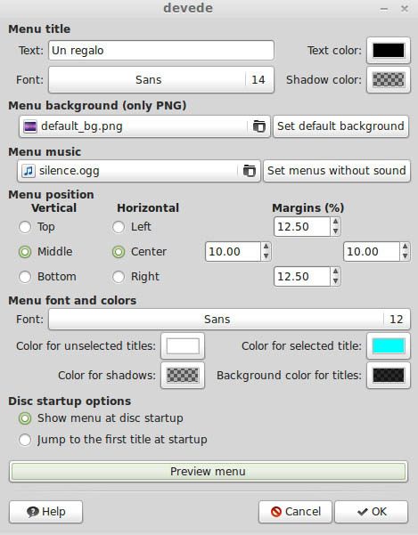在Linux环境中使用DeVeDe工具如何创建视频DVD