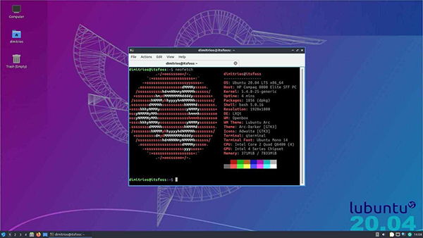 Lubuntu 20.04点评:轻量、简约、文雅