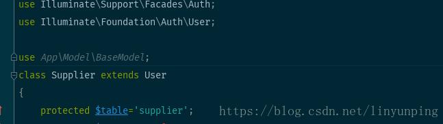 laravel 使用auth编写登录的方法