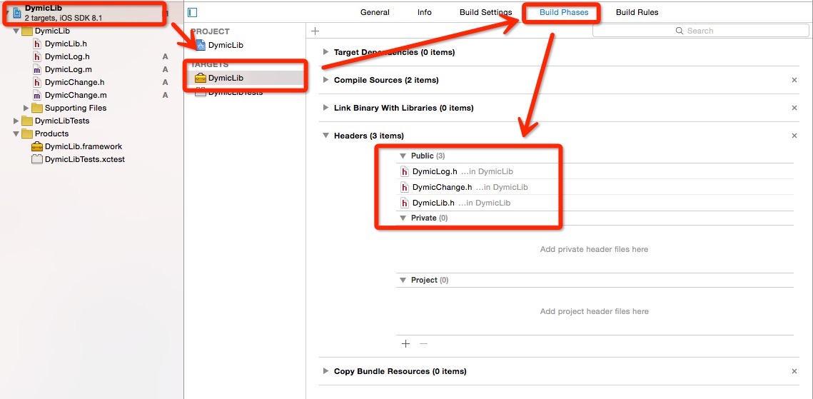xcode 详解创建静态库和动态库的方法