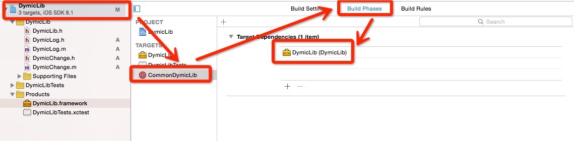 xcode 详解创建静态库和动态库的方法