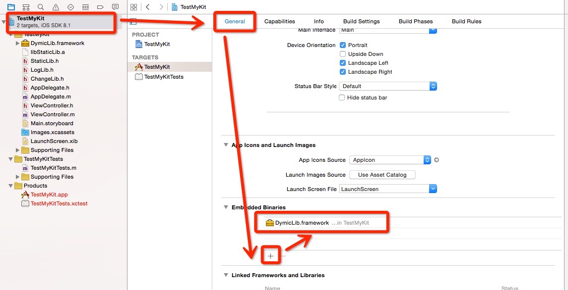 xcode 详解创建静态库和动态库的方法