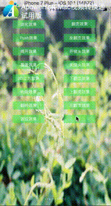 iOS图片界面翻页切换效果