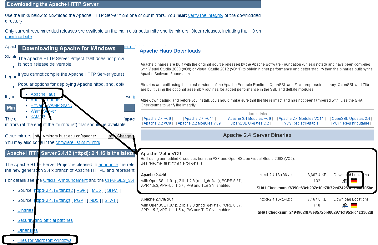 Windows2003下php5.4安装配置教程(Apache2.4)