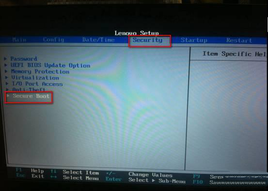 BIOS下UEFI选项灰色无法更改(OS选项已经关闭)