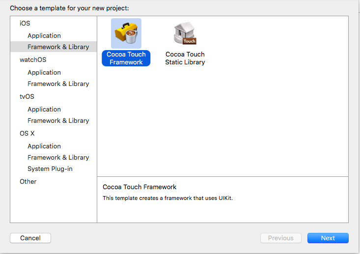 iOS制作framework静态库图文教程