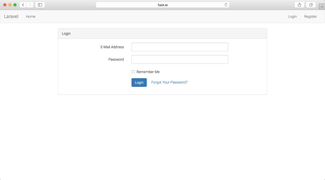 Laravel 5 框架入门(一)