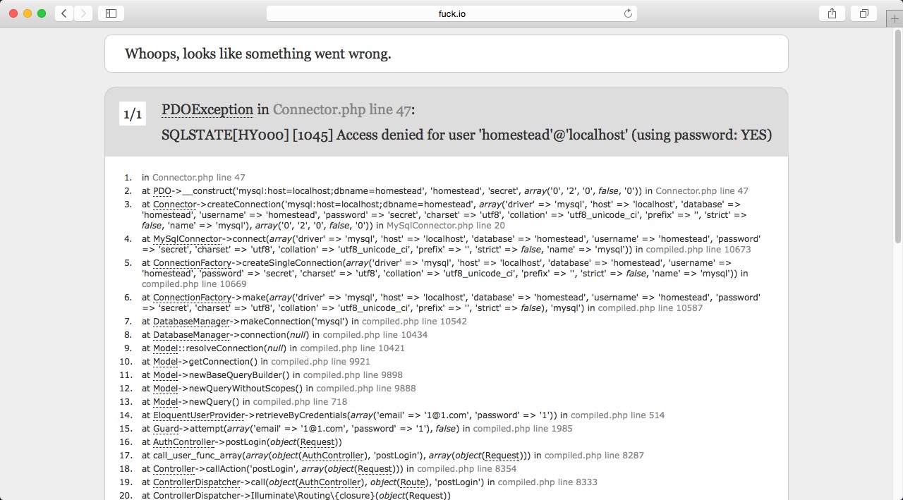 Laravel 5 框架入门(一)