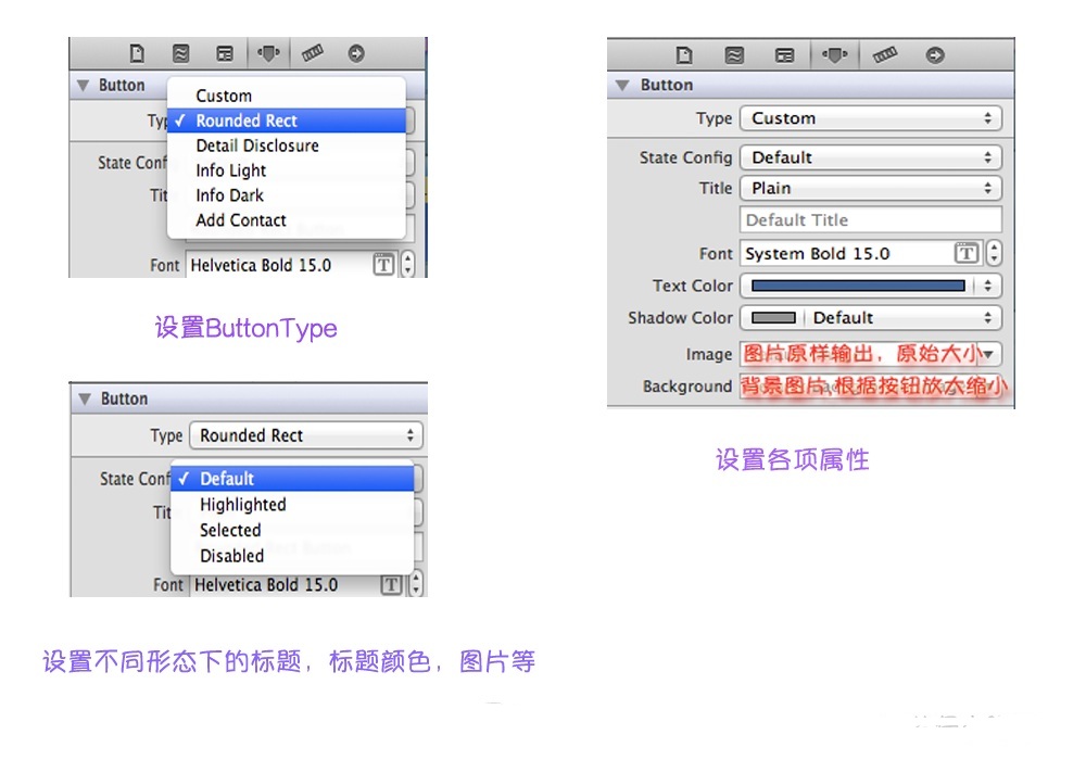 iOS应用UI开发中的字体和按钮控件使用指南