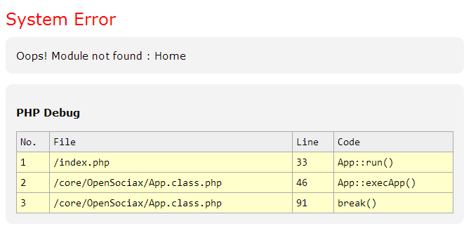 一个显示效果非常不错的PHP错误、异常处理类