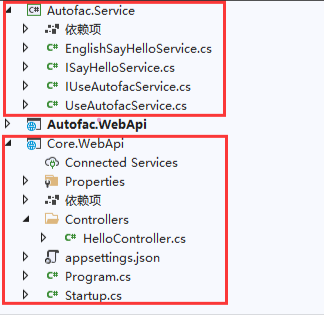 ASP.NET Core 依赖注入框架的使用