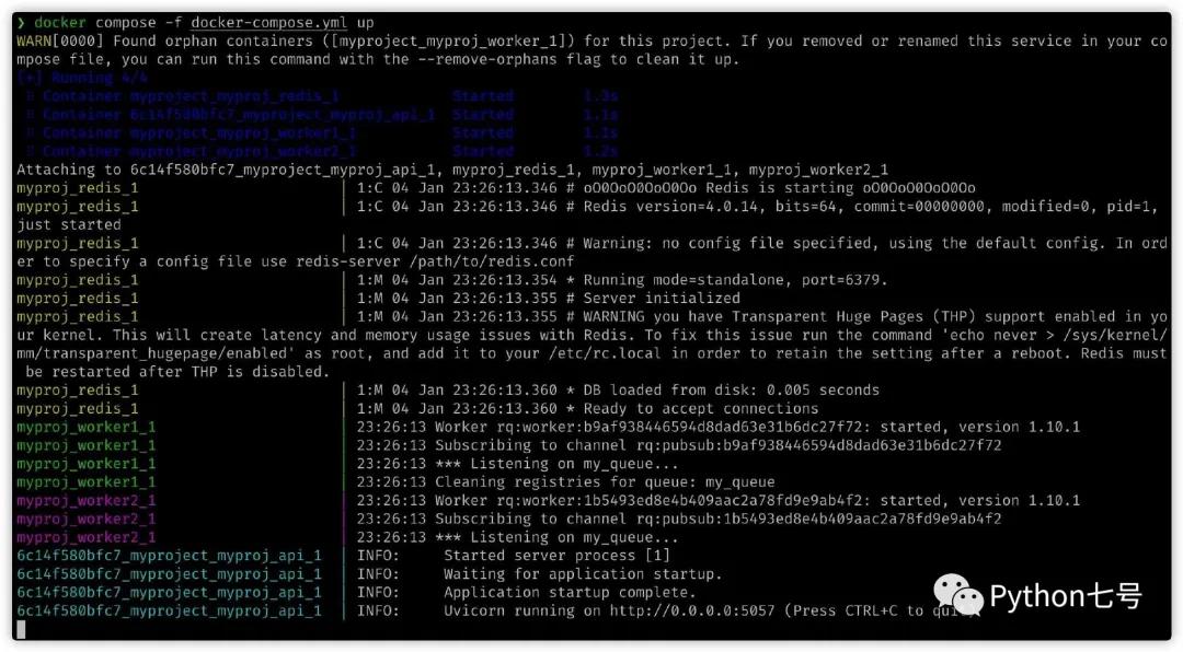 如何快速创建一个拥有异步任务队列集群的 Rest Api