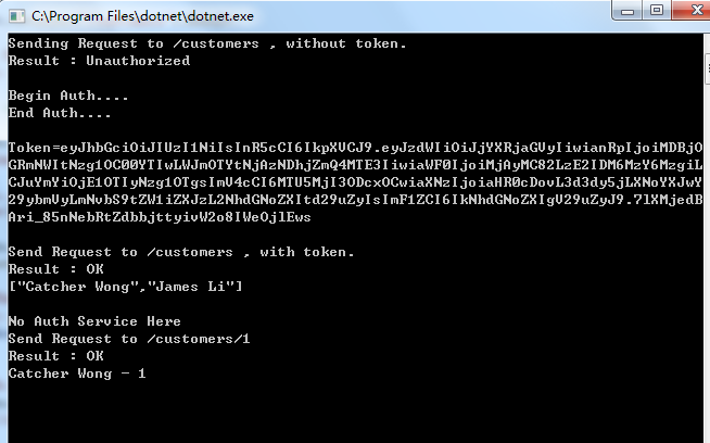 ASP.NET Core3.1 Ocelot认证的实现