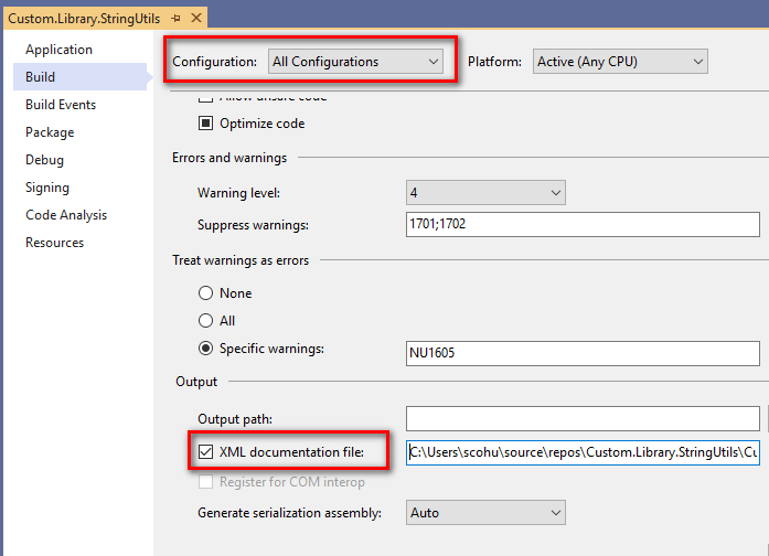 .NET Core中创建和使用NuGet包的示例代码
