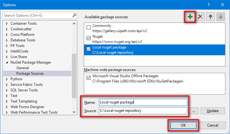 .NET Core中创建和使用NuGet包的示例代码