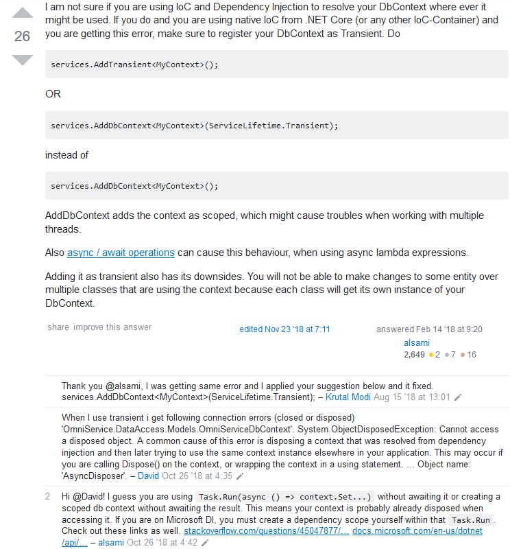 .net core并发下线程安全问题详解