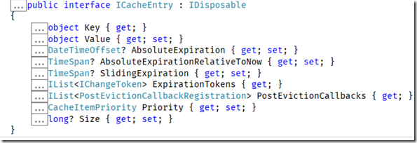 .NET Core系列之MemoryCache 初识