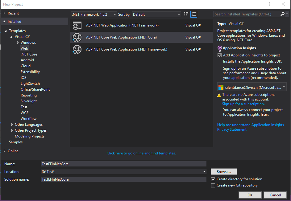 详解如何在ASP.NET Core中应用Entity Framework
