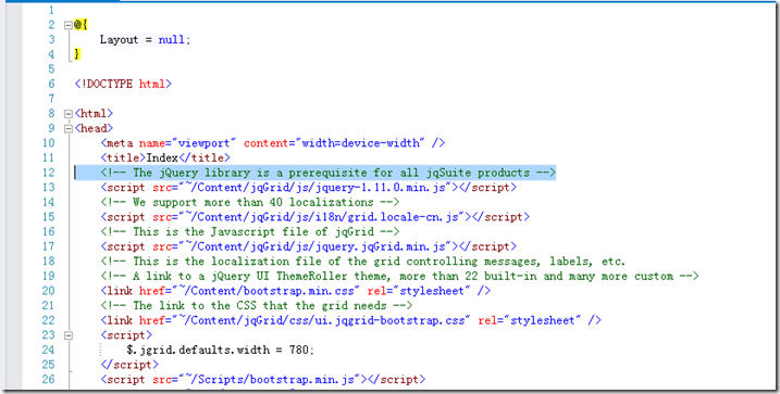 ASP.NET MVC+EF在服务端分页使用jqGrid以及jquery Datatables的注意事项