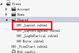 ASP.NET MVC3模板页的使用（2）