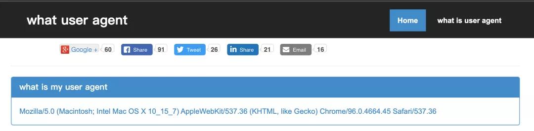Chrome DevTools: 修改User-Agent,定制个性化UA