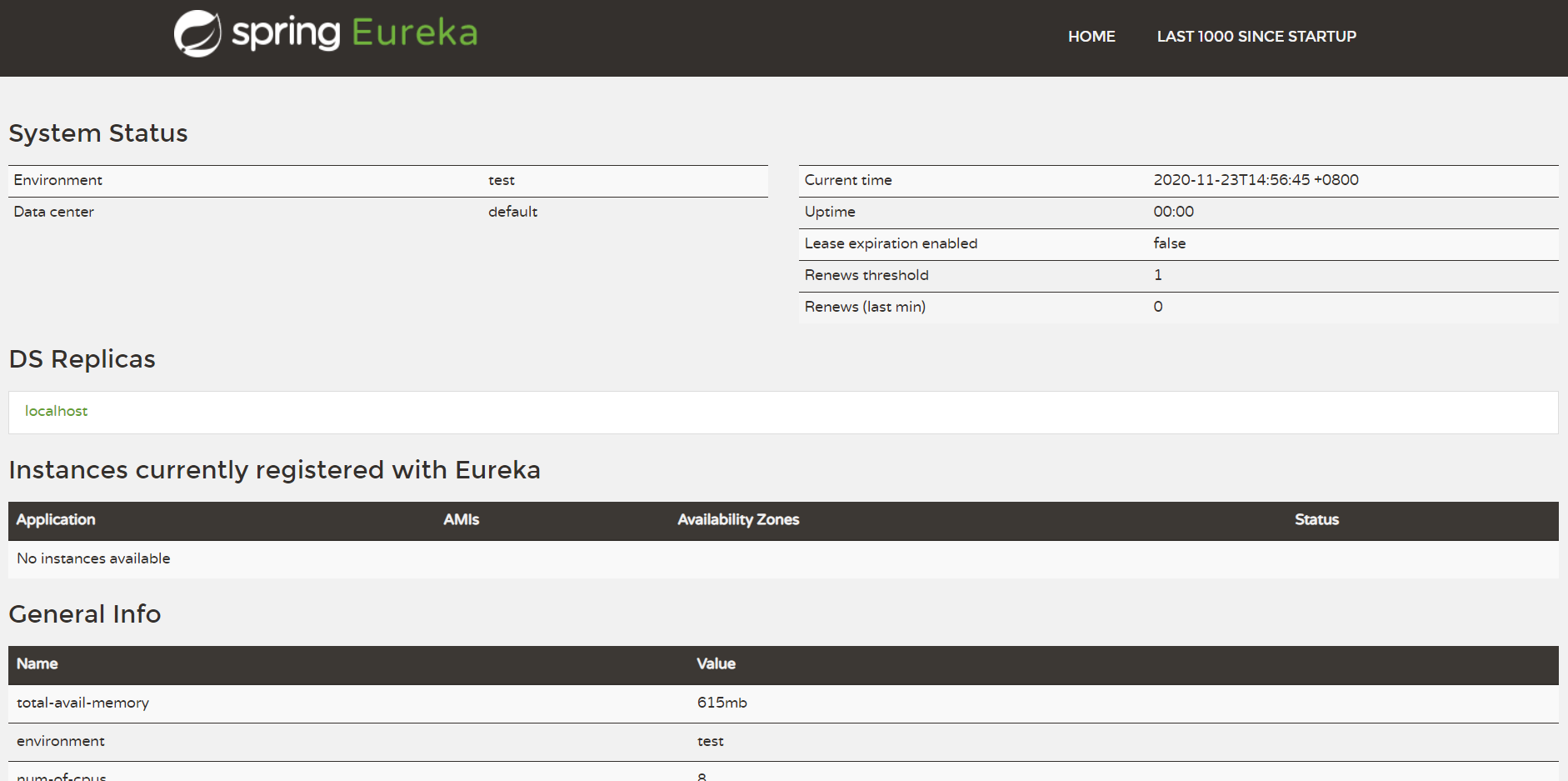 Spring Cloud引入Eureka组件,完善服务治理