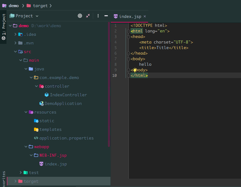 SpringBoot+jsp项目启动出现404的解决方法