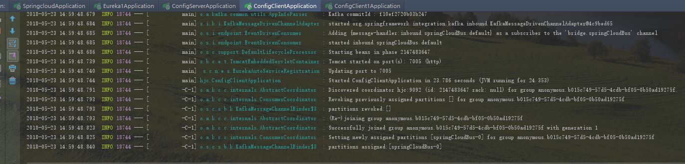 SpringCloud Bus消息总线的实现