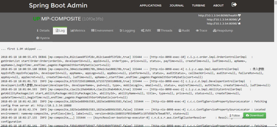 使用Spirng Boot Admin监控Spring Cloud应用项目