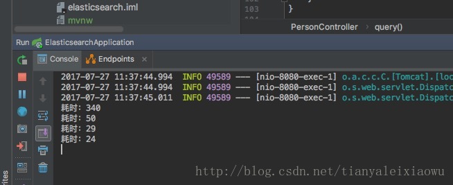 java 使用ElasticSearch完成百万级数据查询附近的人功能