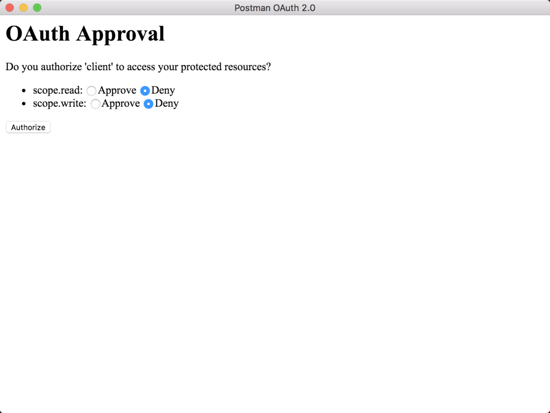 详解使用Spring Security OAuth 实现OAuth 2.0 授权