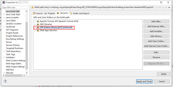Java 关于eclipse导入项目发生的问题及解决方法(推荐)