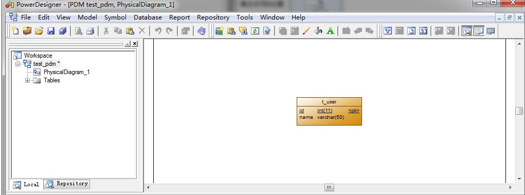 详解PowerDesigner之CDM、PDM、SQL之间转换