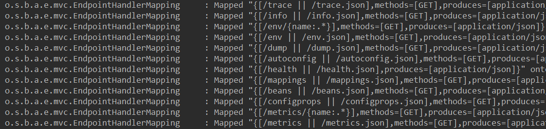 Spring Boot Actuator监控端点小结