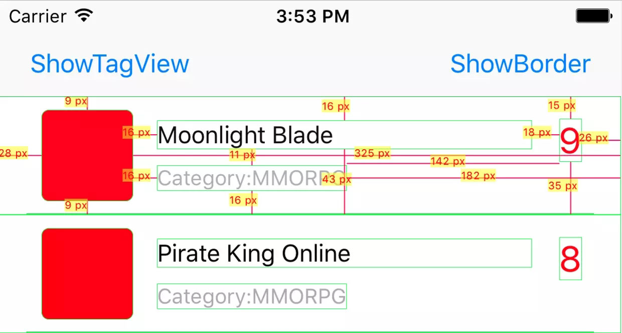 iOS自动进行View标记的方法详解