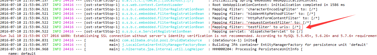 spring-boot实现增加自定义filter（新）