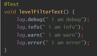 logback使用filter过滤日志操作
