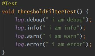 logback使用filter过滤日志操作
