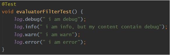 logback使用filter过滤日志操作