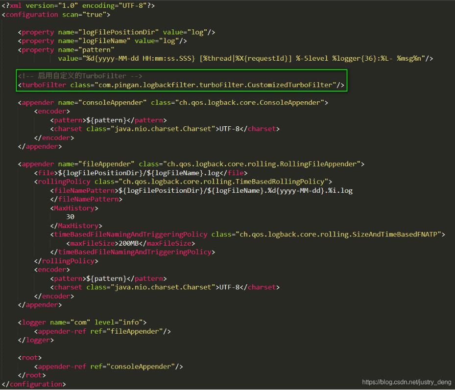 logback使用filter过滤日志操作