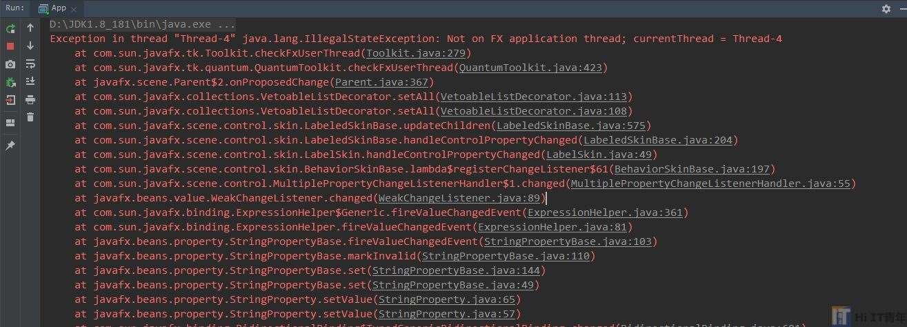JavaFX桌面应用未响应问题解决方案