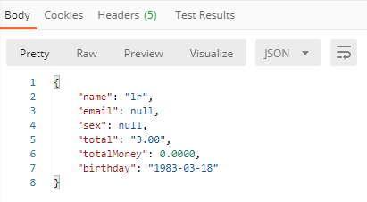 springboot DTO字符字段与日期字段的转换问题