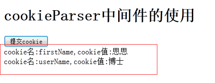 express的中间件cookieParser详解