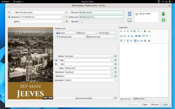 如何在Fedora上生成EPUB电子书